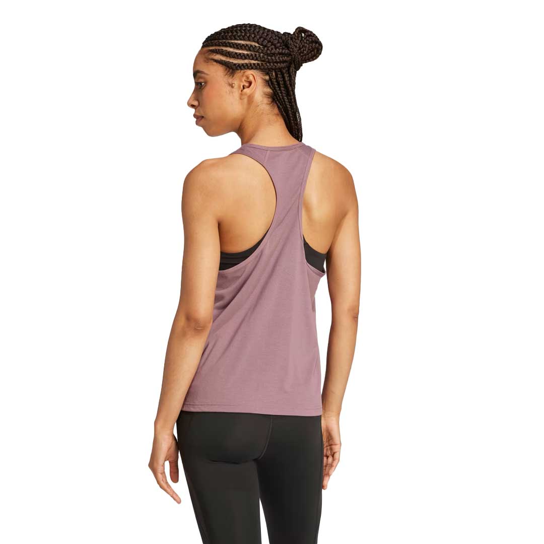 adidas - Women's Train Essentials Minimal Branding Racerback Tank