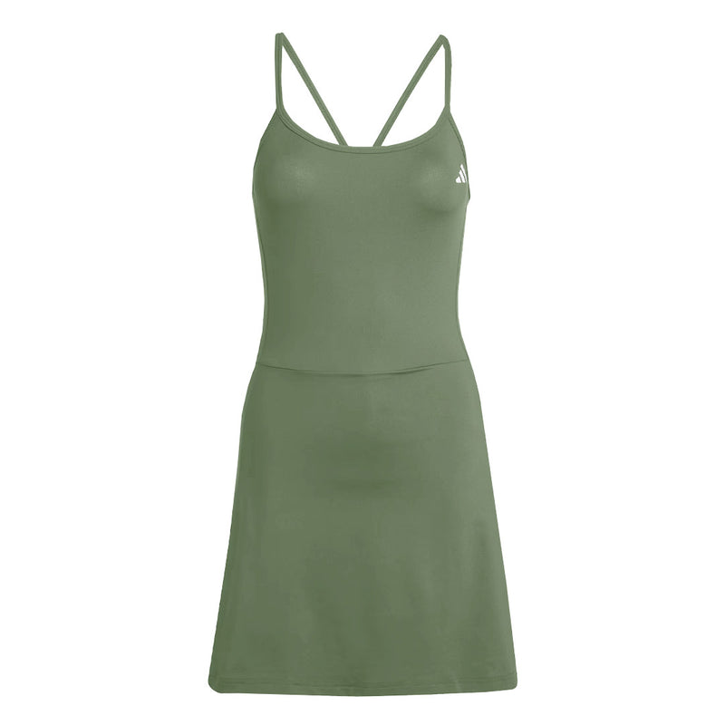 adidas - Women's Train Essentials Workout Dress With Integrated Shorts (JP2750)