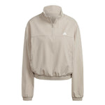 adidas - Veste de survêtement tissée Train Essentials 1/4 zippée pour femme (HZ5637) 