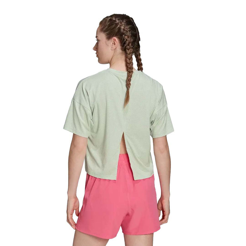 adidas - T-shirt à logo Train Icons 3 barres pour femme (HK6963) 