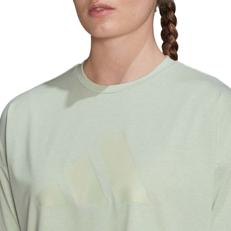 adidas - T-shirt à logo Train Icons 3 barres pour femme (HK6963) 