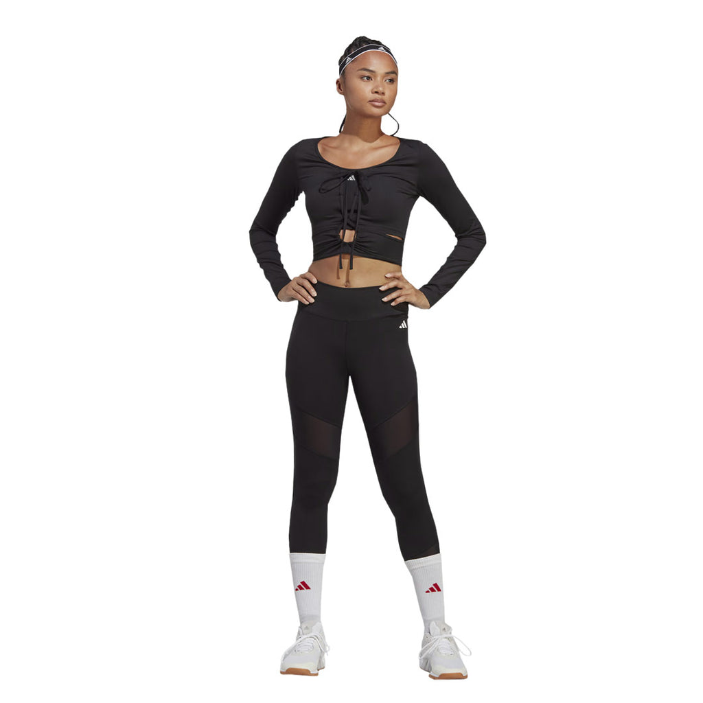 adidas - T-shirt d'entraînement de danse à manches longues pour femme (HS2326)