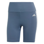 adidas - Women's Training Essentials 3-Stripes High-Waisted Shorts (IS4208)