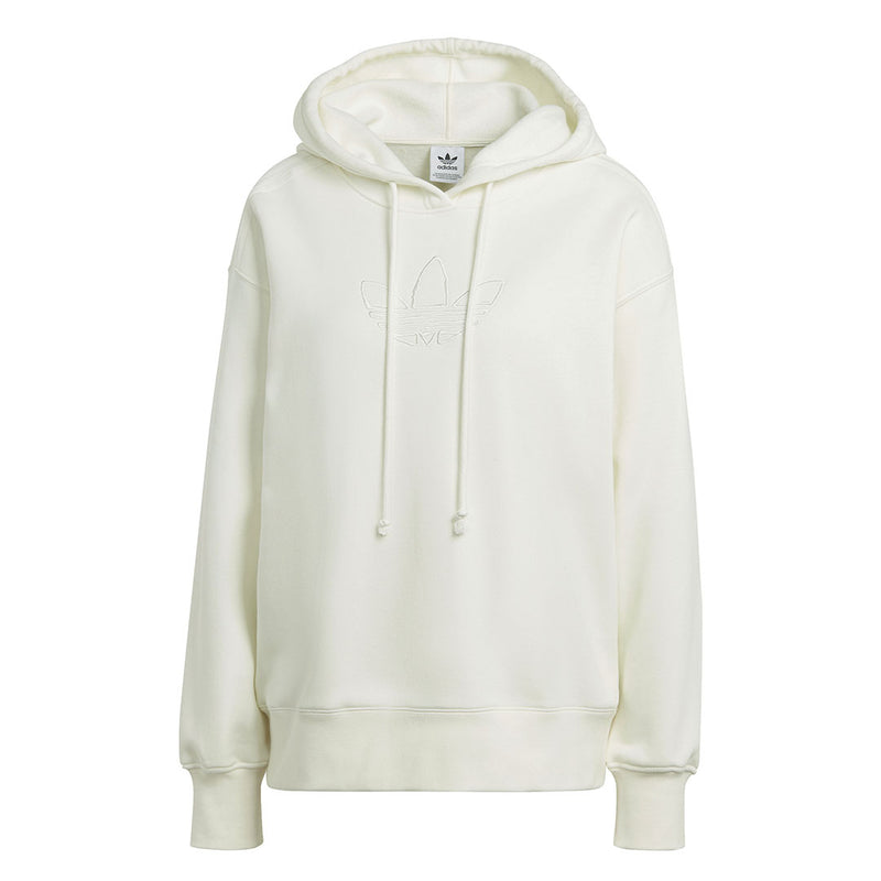 adidas - Sweat à capuche brodé Trèfle pour femme (HM1636) 