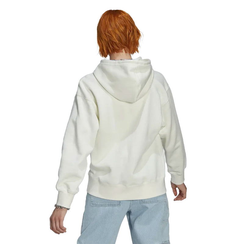 adidas - Sweat à capuche brodé Trèfle pour femme (HM1636) 