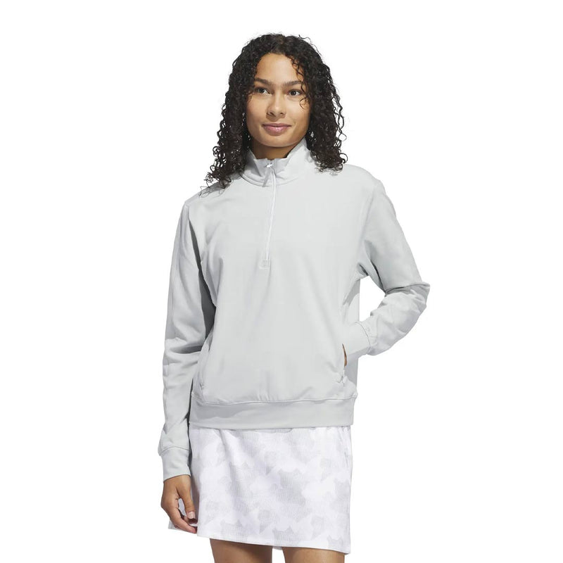 adidas - Women's Ultimate365 1/2 Zip Layering Sweatshirt (JJ4400)