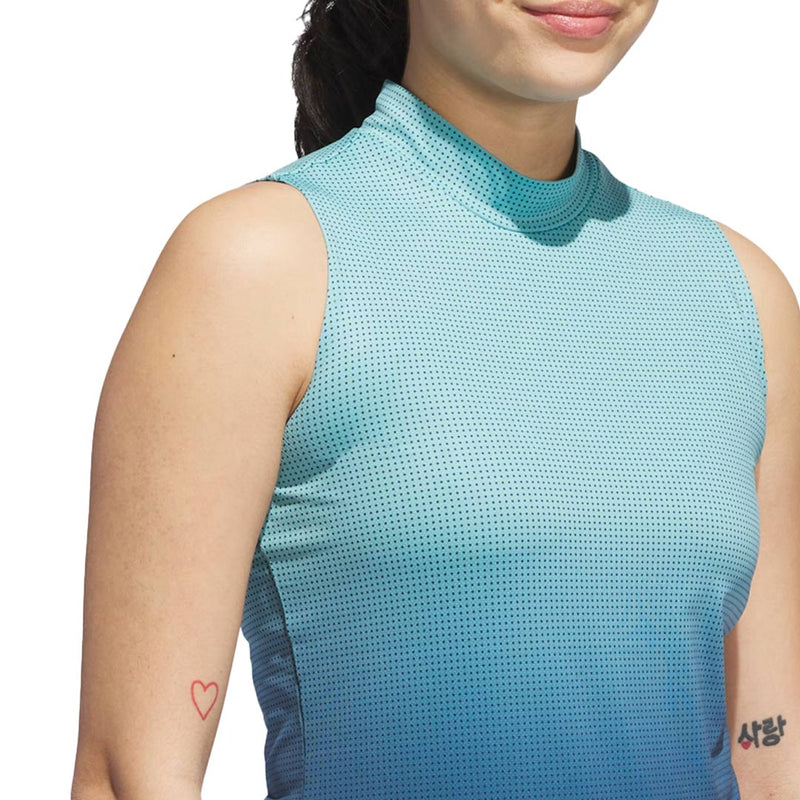adidas - Women's Ultimate365 Gradient Sleeveless Mock Neck Top (JN8386)