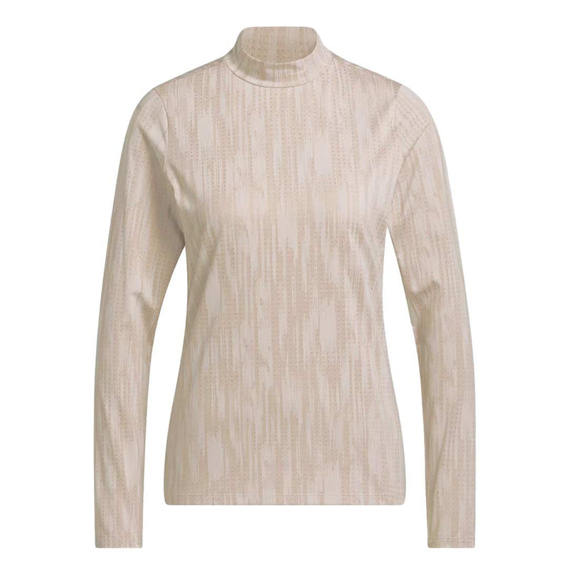 adidas - Women's Ultimate365 Jacquard Long Sleeve Mock Neck Top (JN8404)
