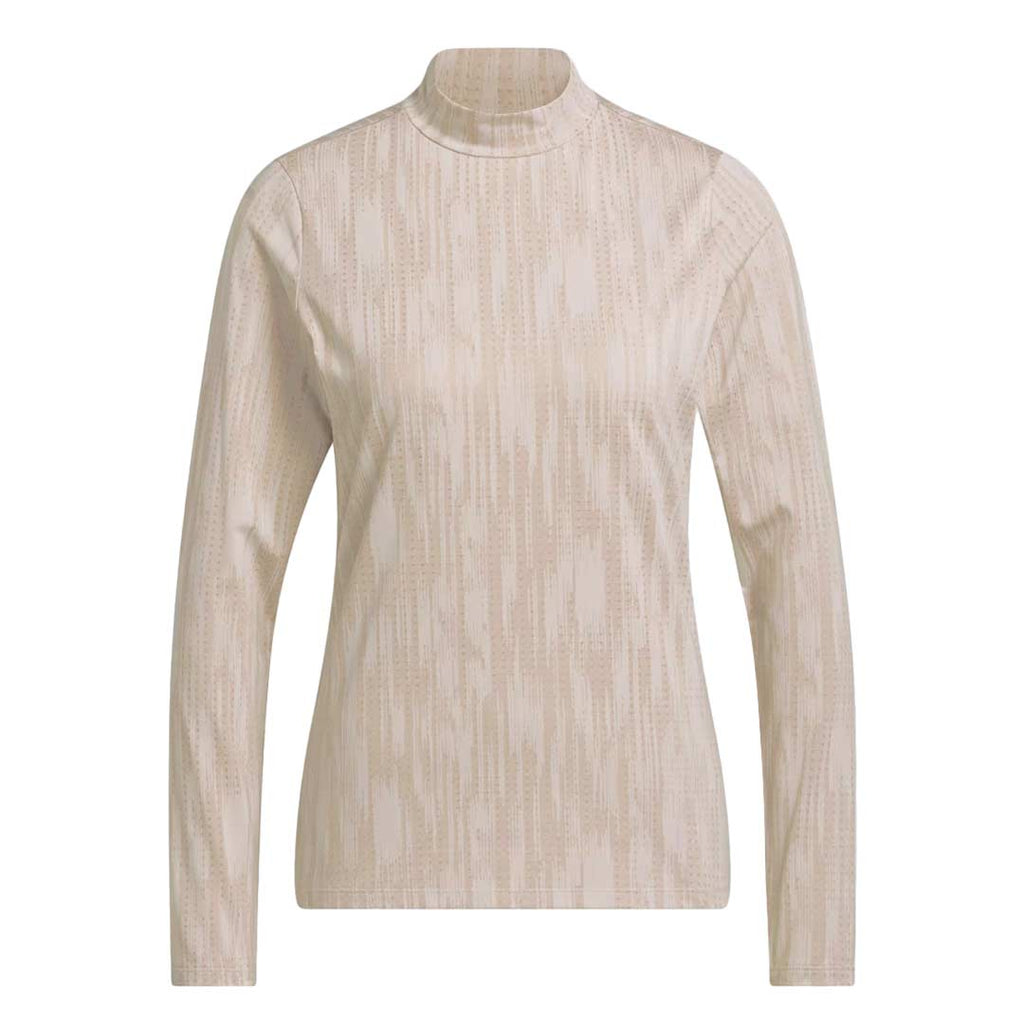 adidas - Women's Ultimate365 Jacquard Long Sleeve Mock Neck Top