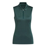 adidas - Women's Ultimate365 Jacquard Stripe Sleeveless Polo (JN8391)
