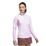 adidas - Women's Ultimate365 Long Sleeve 1/4 Zip Polo (HG6953)