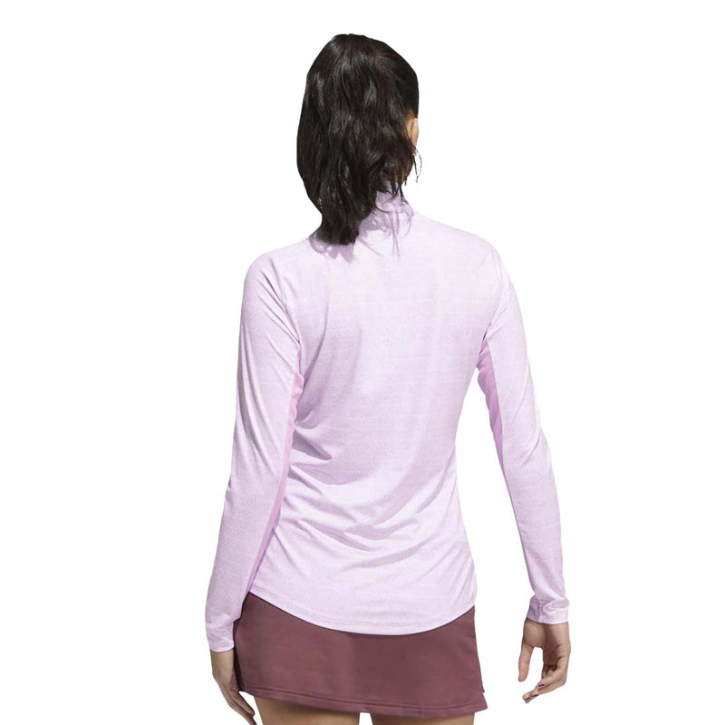 adidas - Women's Ultimate365 Long Sleeve 1/4 Zip Polo (HG6953)