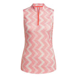 adidas - Women's Ultimate365 Ottoman Printed Sleeveless Polo (IP4233)
