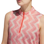 adidas - Women's Ultimate365 Ottoman Printed Sleeveless Polo (IP4233)
