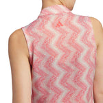 adidas - Women's Ultimate365 Ottoman Printed Sleeveless Polo (IP4233)