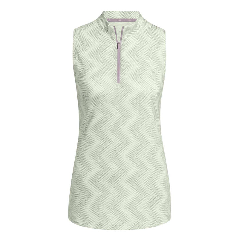 adidas - Women's Ultimate365 Ottoman Printed Sleeveless Polo (IP8689)