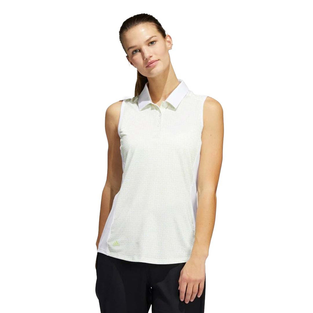adidas - Women's Ultimate 365 Print Sleeveless Polo (HG8520)