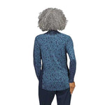 adidas - Women's Ultimate365 Printed 1/4 Zip Mock-Neck Long Sleeve Polo (HN5827)