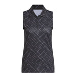 adidas - Women's Ultimate365 Printed Sleeveless Polo (JM7454)