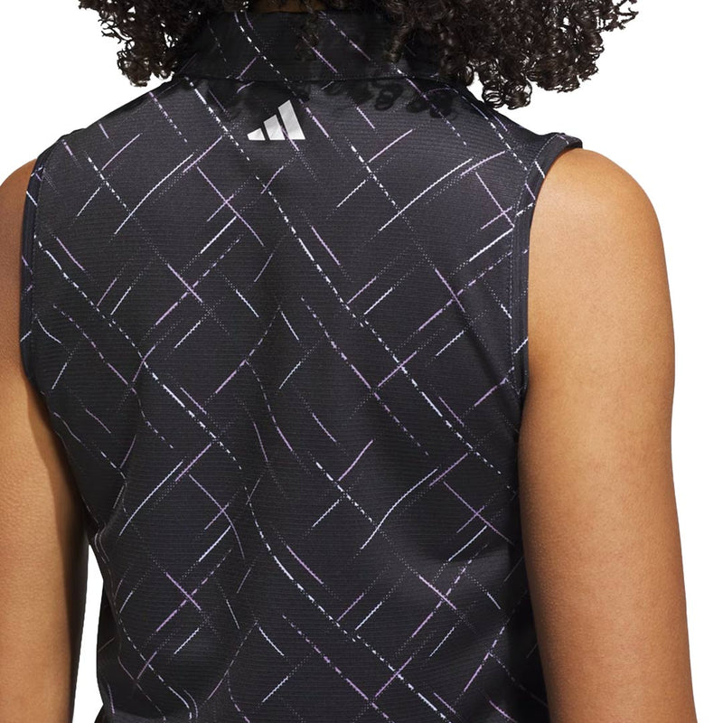 adidas - Women's Ultimate365 Printed Sleeveless Polo (JM7454)