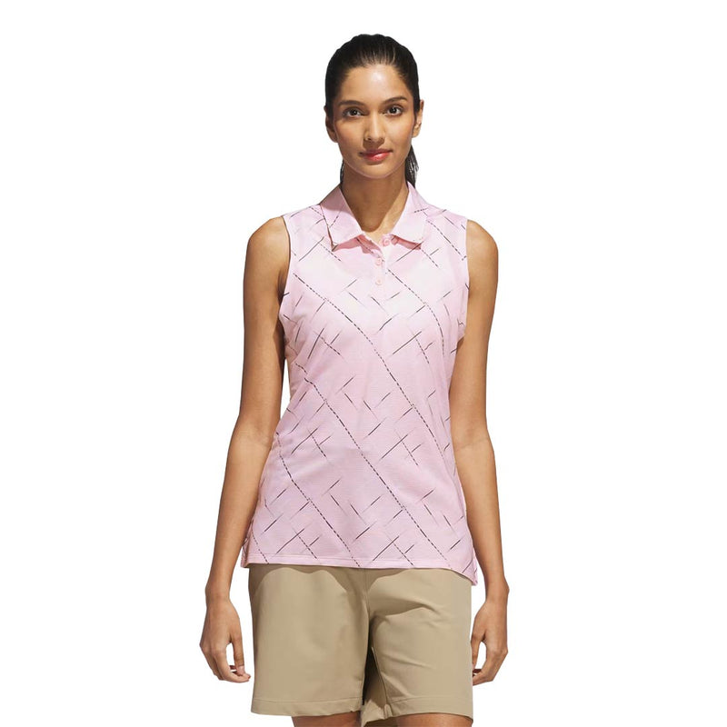 adidas - Women's Ultimate365 Printed Sleeveless Polo (JM1979)