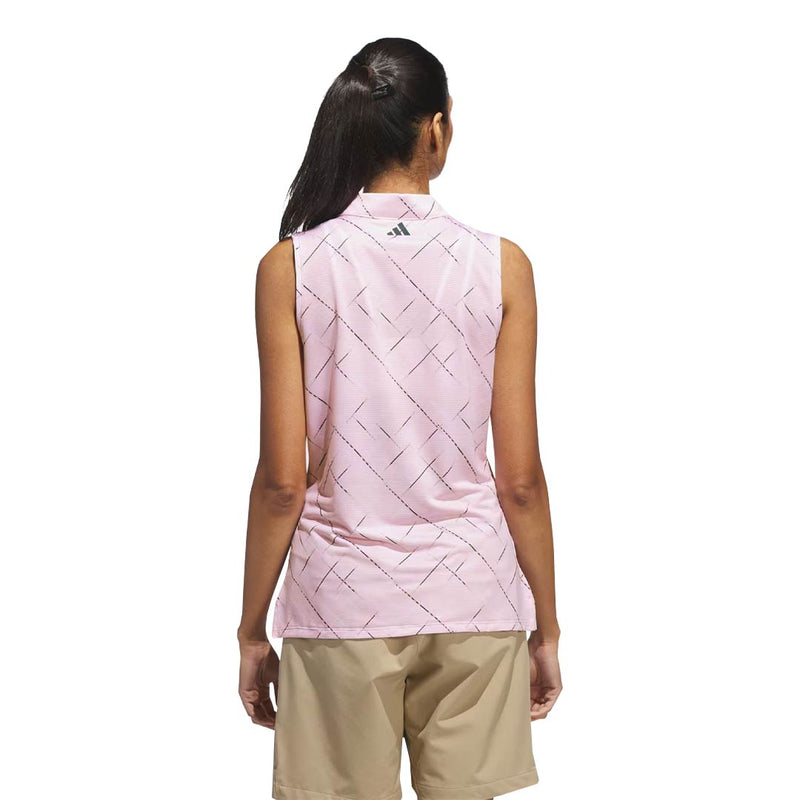 adidas - Women's Ultimate365 Printed Sleeveless Polo (JM1979)
