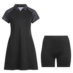 adidas - Women's Ultimate365 Short Sleeve Dress (Plus Size) (IV9372)