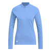 adidas - Women's Ultimate365 Solid Long Sleeve 1/4 Zip Polo (HY3971)