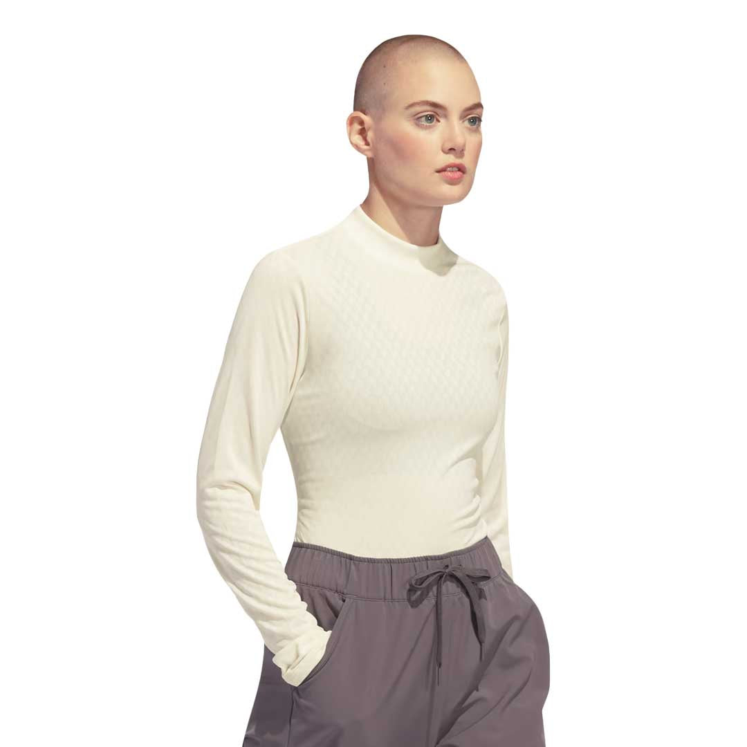 adidas - Women's Ultimate365 Tour HEAT.RDY Mock Neck Polo (IP4179