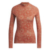 adidas - Women's Ultimate365 Tour Long Sleeve Printed Golf Polo (HS8979)