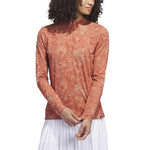 adidas - Women's Ultimate365 Tour Long Sleeve Printed Golf Polo (HS8979)