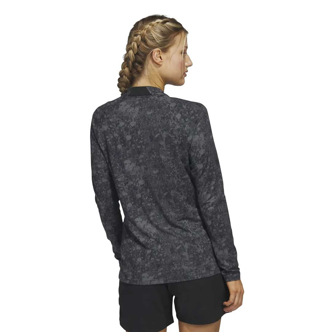 adidas - Women's Ultimate365 Tour Long Sleeve Printed Golf Polo