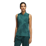 adidas - Women's Ultimate365 Tour Sleeveless 1/4 Zip Polo (JV9478)