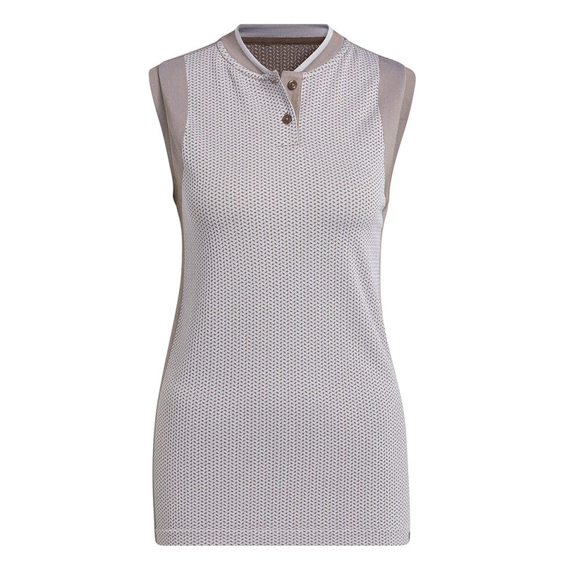 adidas - Women's Ultimate365 Tour Sleeveless Primeknit Polo (HT6340)
