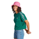 adidas - Women's Vibrant Print 3-Stripes Cotton Crop T-Shirt (IL5869)