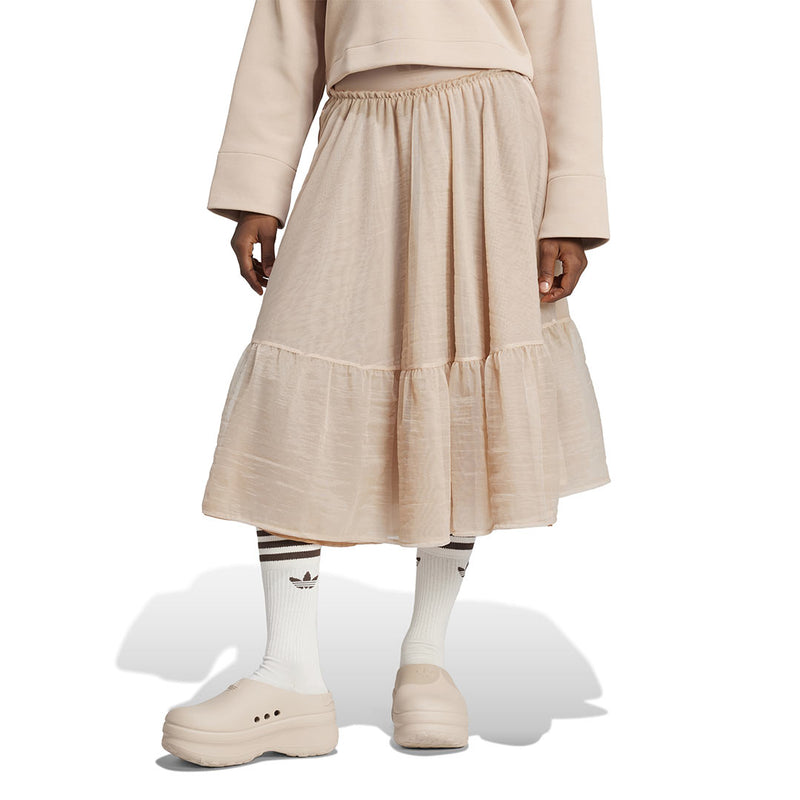 adidas - Women's Waistband Tulle Maxi Skirt (JJ0903)