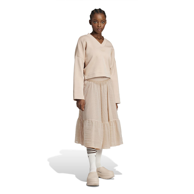 adidas - Women's Waistband Tulle Maxi Skirt (JJ0903)