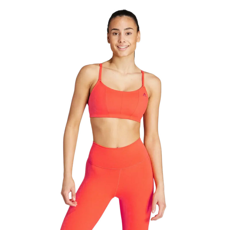 adidas - Women's Women's Yoga Studio Light-Support Bra (IJ5709)