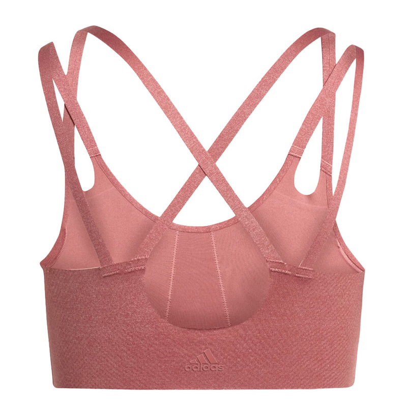adidas - Women's Yoga Luxe Studio Light Support Fire Bra (HL8601)