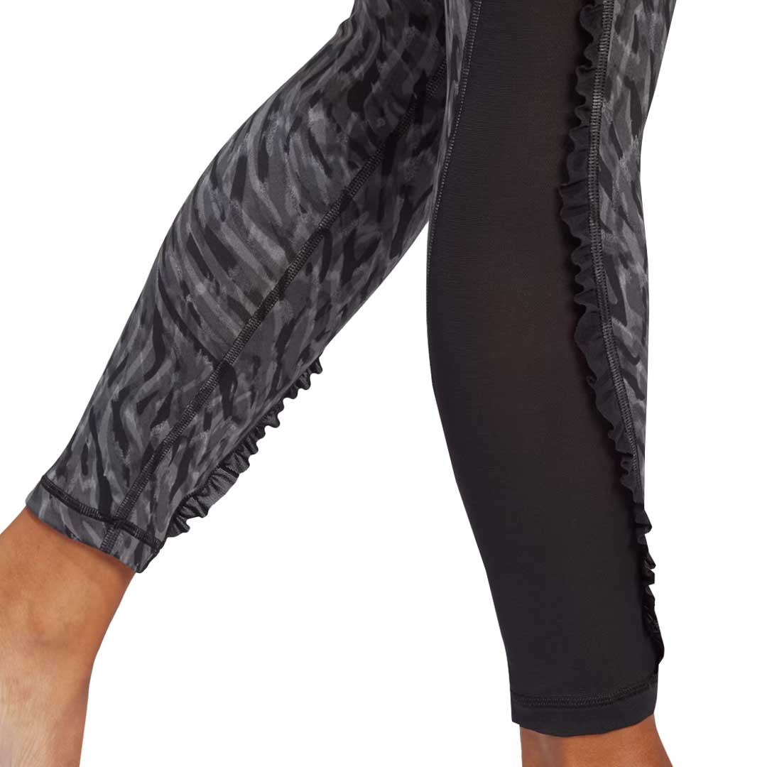 adidas - Women's Yoga Studio Clash Print 7/8 Leggings