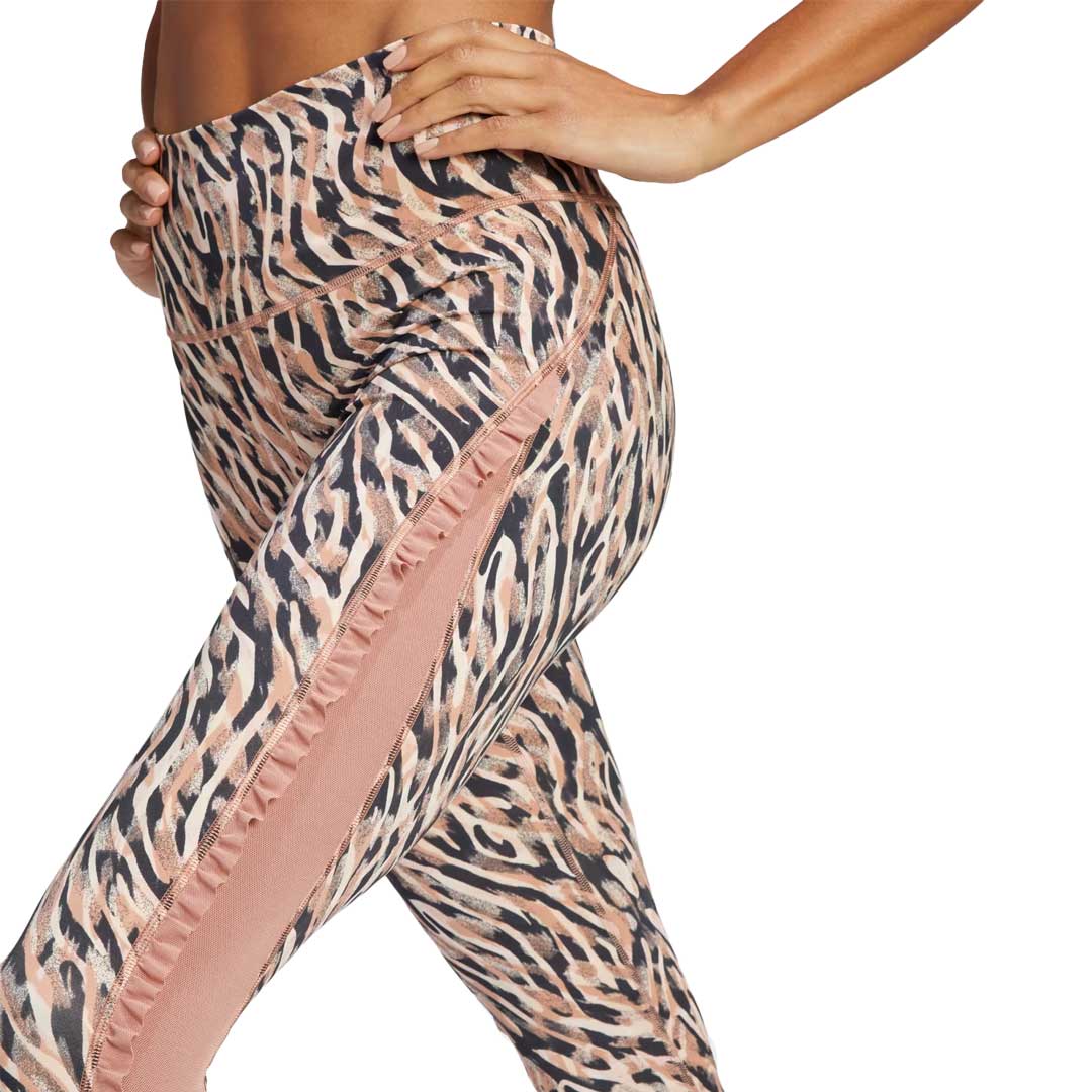 adidas - Women's Yoga Studio Clash Print 7/8 Leggings (HR5369