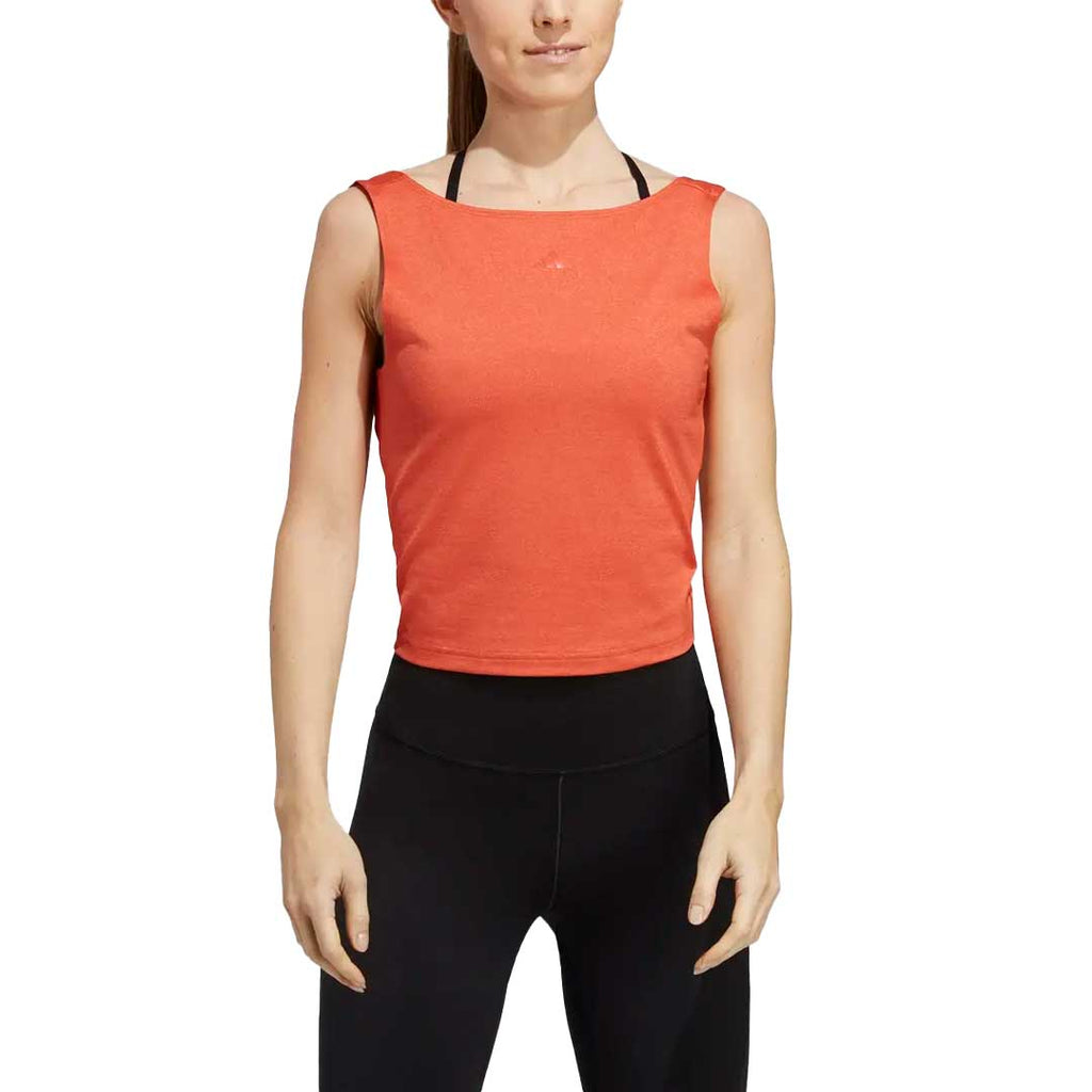adidas - Débardeur court Yoga Studio pour femme (HR5065)