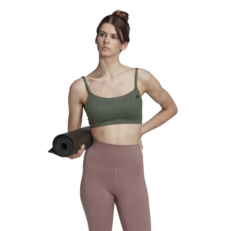 adidas - Women's Yoga Studio Light-Support Bra (HT1709)