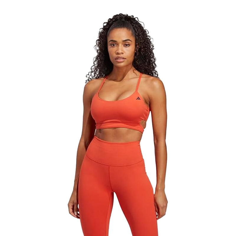 adidas - Women's Yoga Studio Light Support Longline Bra (HR9703)