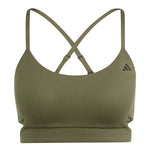 adidas - Women's Yoga Studio Light Support Longline Bra (HY1106)