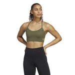 adidas - Women's Yoga Studio Light Support Longline Bra (HY1106)