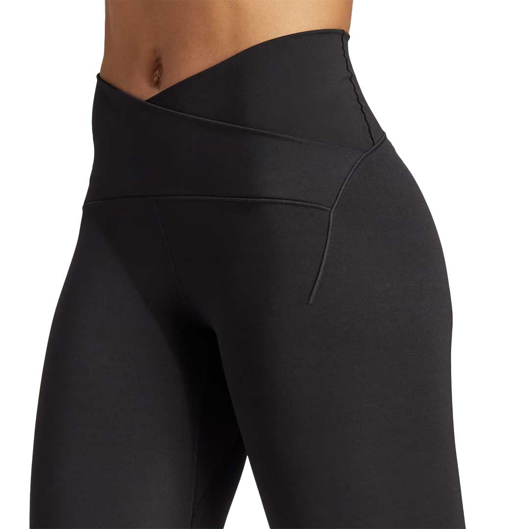 アディダス W YOGA LUXE 7/8 タイツ MKM79-IA1912 adidas - Women's Yoga Studio Luxe Crossover Waistband 7/8