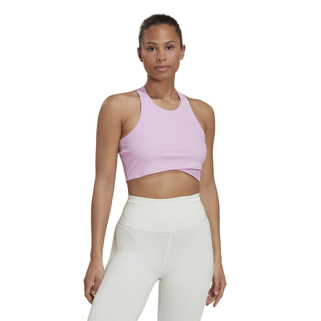 adidas - Débardeur côtelé Yoga Studio pour femme (HP1967) 