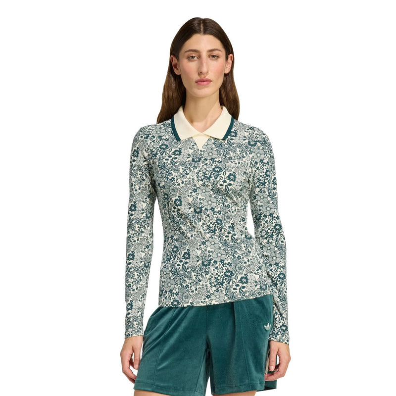 adidas - Women's adidas Originals x Liberty London Allover Print Long Sleeve T-Shirt (JW5273)