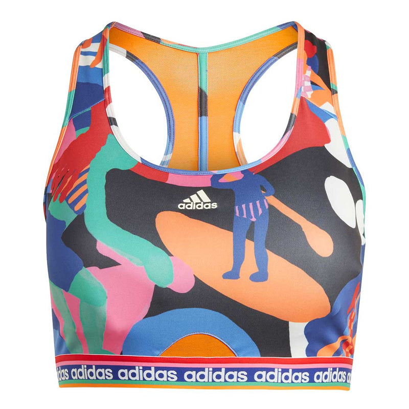 adidas - Women's adidas x Farm Rio Medium-Support Bra (Plus Size) (HS1189)
